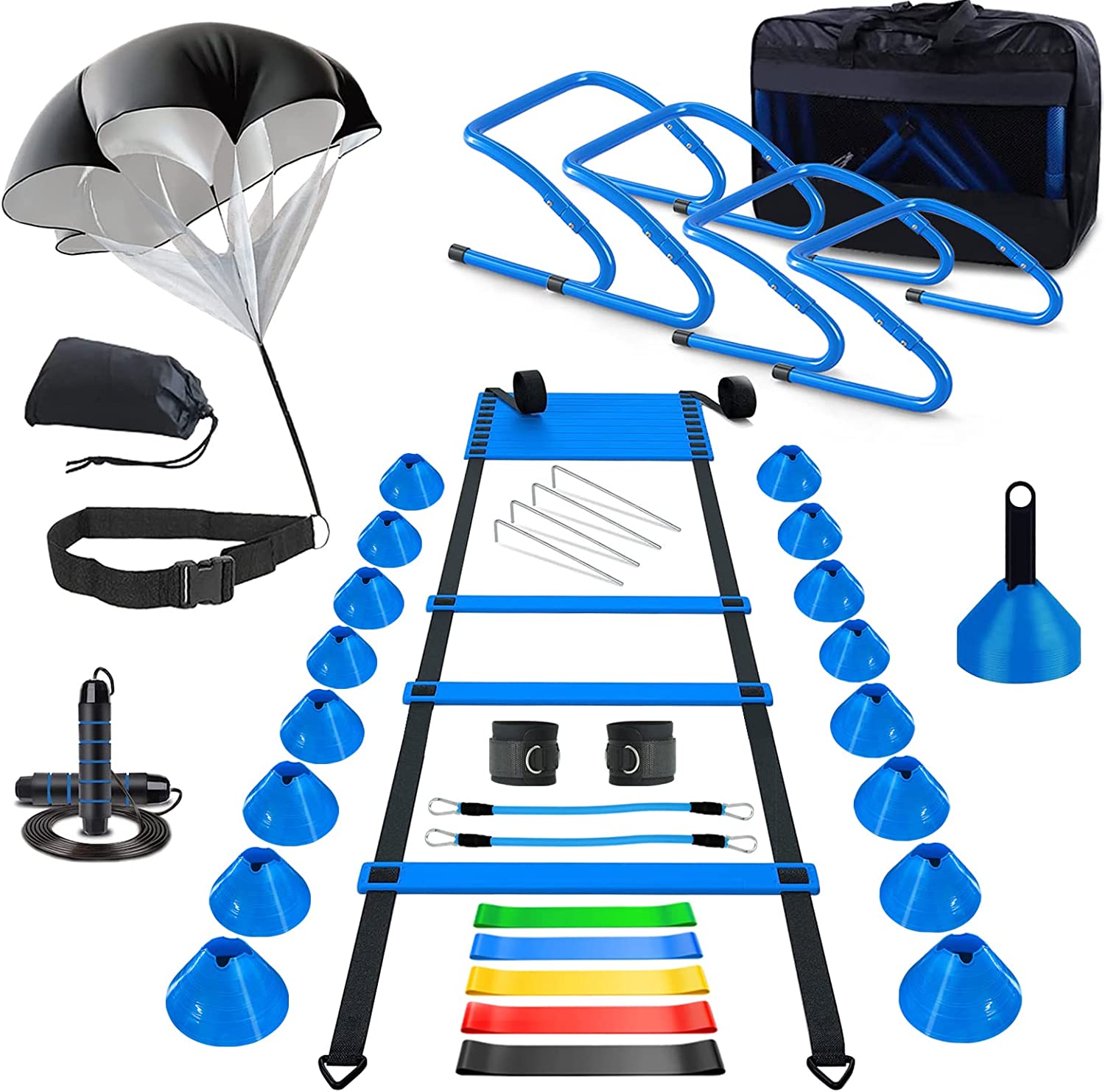 Soccer Agility Training Equipment to Improve Speed, Power and