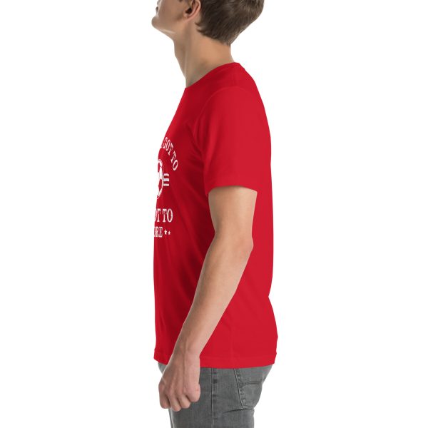 "You've Got to Shoot to Score" Unisex Soccer t-shirt - Image 9