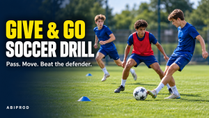 Read more about the article Give-and-Go Breakout Soccer Drill to Improve Passing and Movement